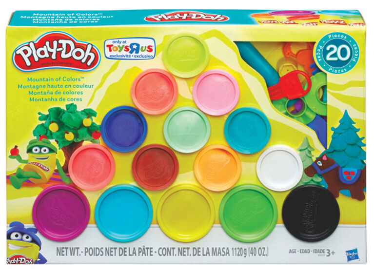 Hasbro Play-Doh Mountain of Colors Super Set ฮาสโบร แป้งดินน้ำมันเด็ก เพลย์โดว์ เมาท์เท่น ออฟ คัลเลอร์ส ลิขสิทธิ์แท้