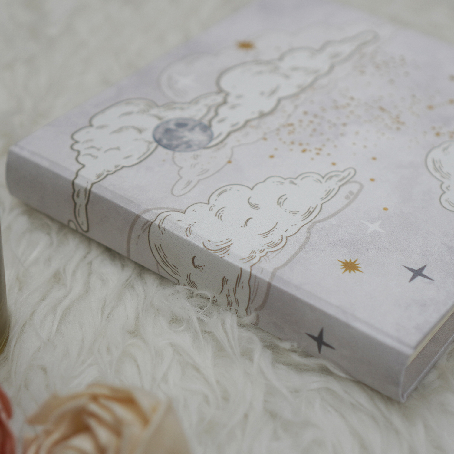 สมุดเซ็น สมุดอวยพร แบบพร้อมส่ง ลาย Zodiac - Grey มีให้เลือก 4 ขนาด