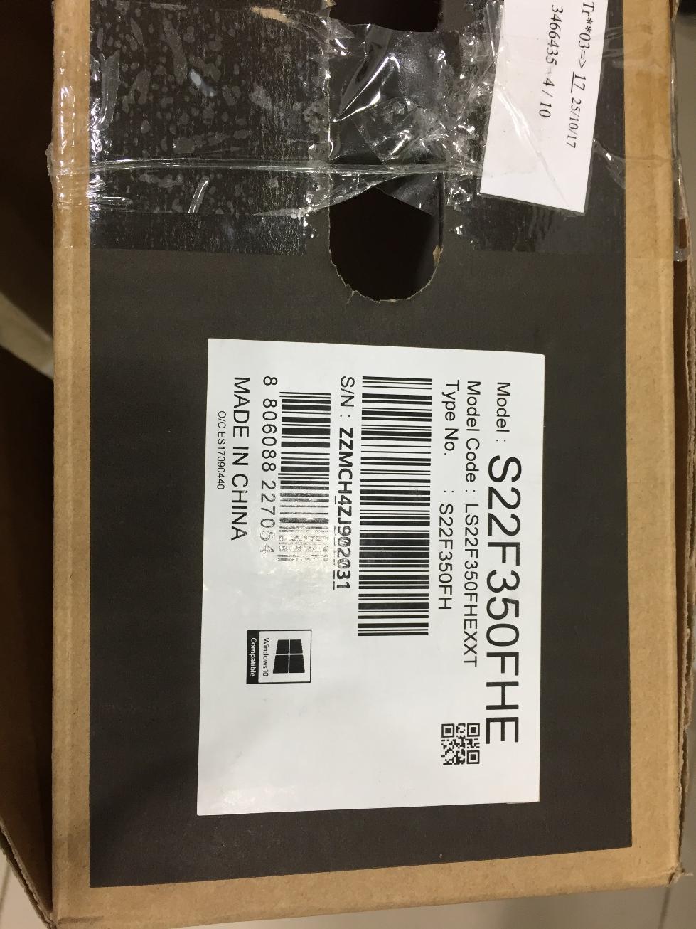 Samsung LED 22" S22F350FHE 09/2020