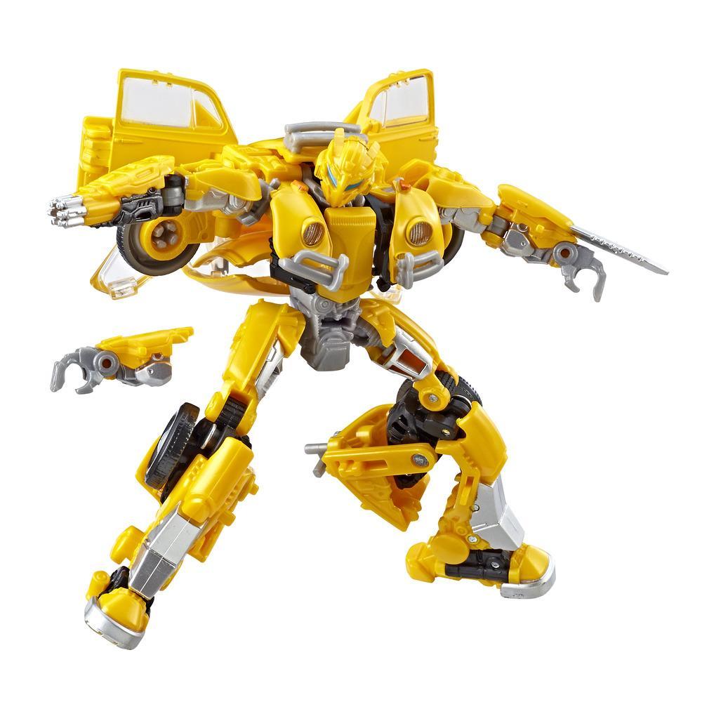 Hasbro Transformers Studio Series 18 Deluxe Class Bumblebee 4.5 Inch Figure ฮาสโบร ทรานสฟอเมอร์ส สตูดิโอ ซีรีย์ส 18 หุ่นยนต์บัมเบิ้ลบี 4.5 นิ้ว ลิขสิทธิ์แท้