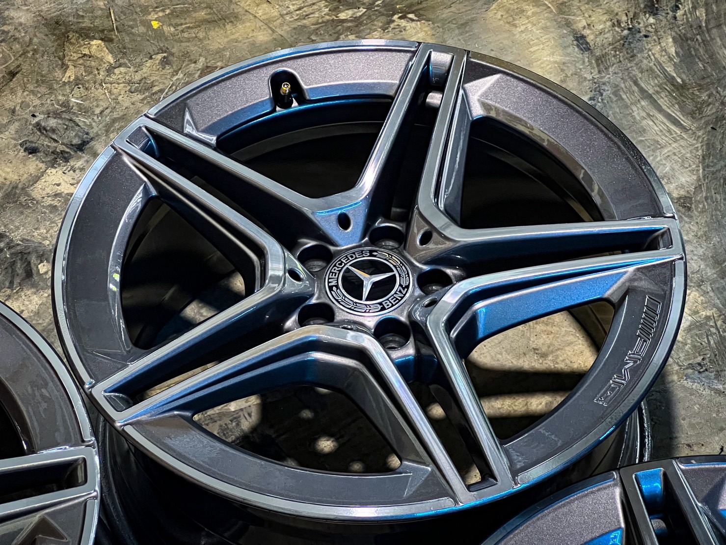 ล้อเบนซ์แท้ AMG 5 TAWIN SPOKE NEW 19"