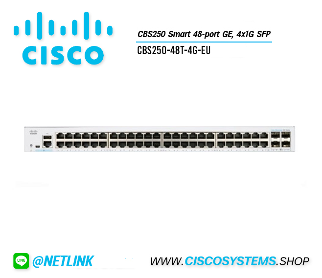 EOL CBS250-48T-4G-EU (CBS250 Smart 48-port GE, 4x1G SFP) ** C1200-48T-4G