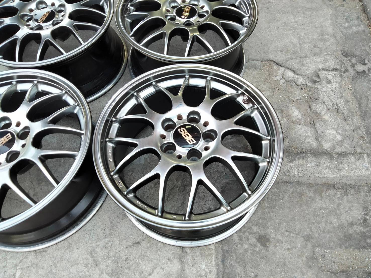 ล้อแท้ BBS RG-R RG718H 17" TOP FORGED