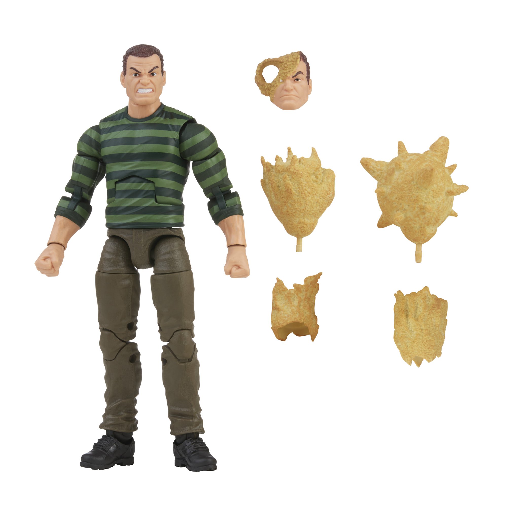 Hasbro Marvel Legends Retro Collection Sandman 6-inch Figure ฮาสโบร มาร์เวล เลเจนด์ ซีรี่ย์ส หุ่นโมเดลฟิกเกอร์ แซนด์แมน ขนาด 6 นิ้ว ลิขสิทธิ์แท้
