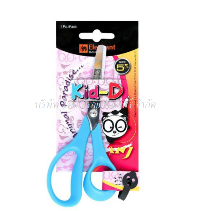 กรรไกร ตราช้าง SCB-0455 สีฟ้า 5-1/2 นิ้ว (โหล)