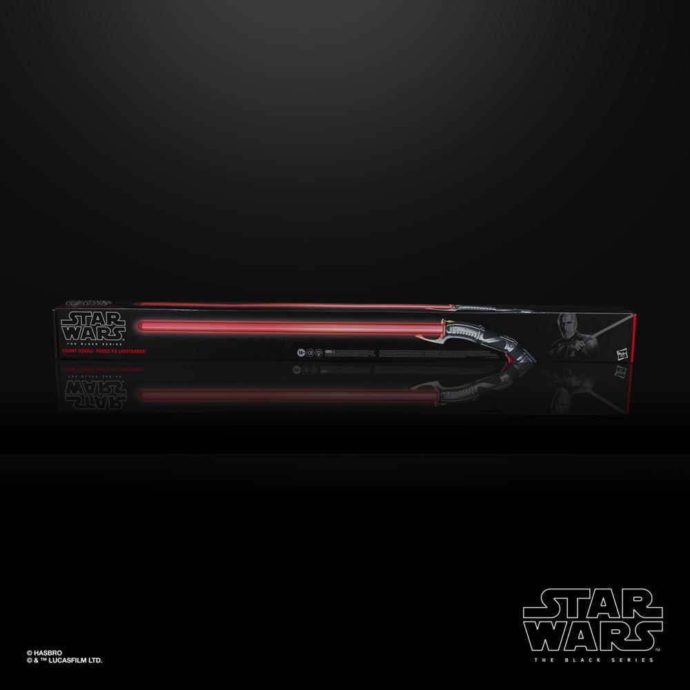 Hasbro Star Wars The Black Series Count Dooku Force FX Lightsaber ฮาสโบร สตาร์ วอร์ส เดอะ แบล็ค ซีรี่ย์ส ดาบไลท์เซเบอร์ เคาท์ ดูกู มีเสียง มีไฟ ลิขสิทธิ์แท้