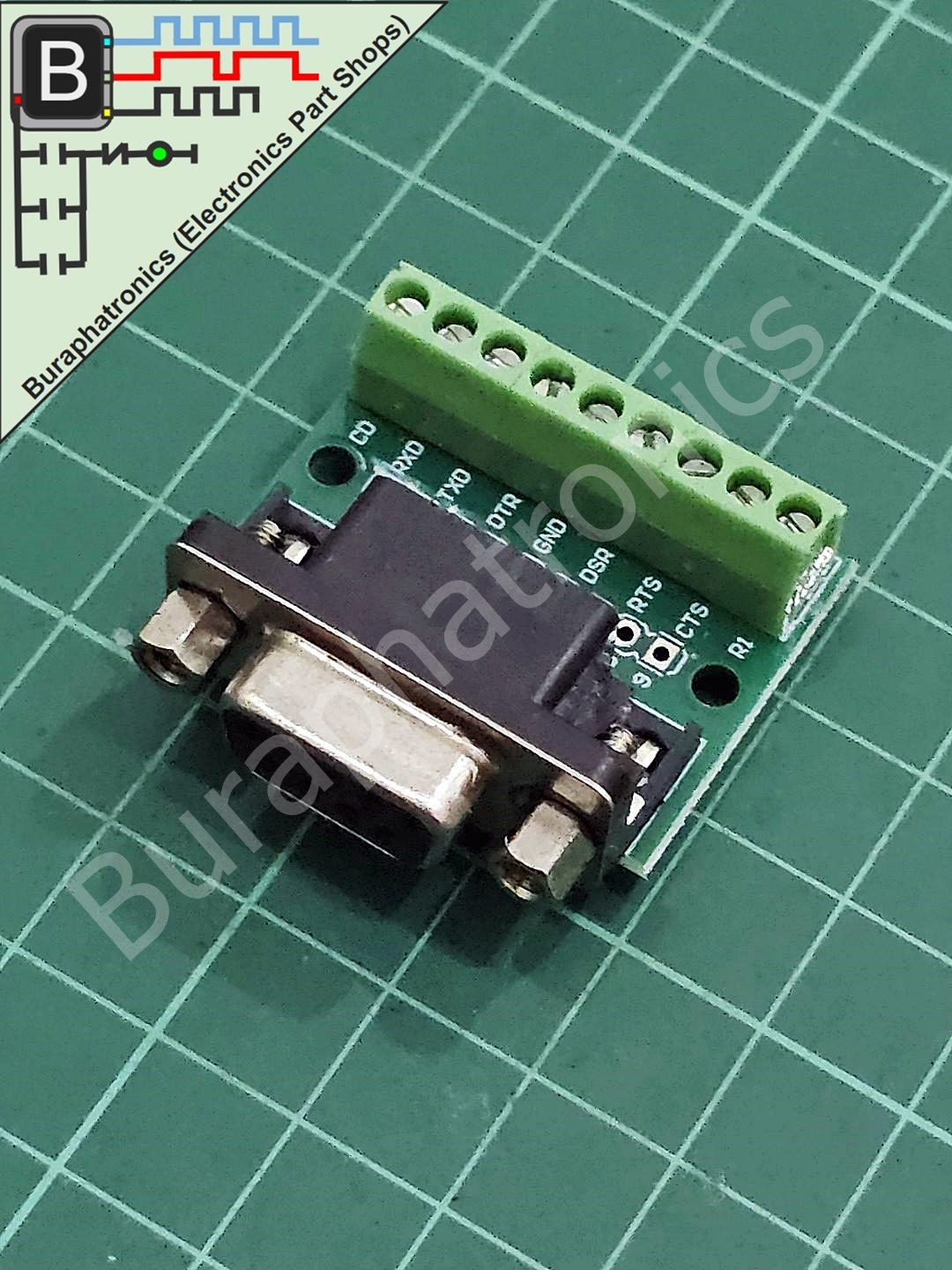 DB9 Male - Terminal Block