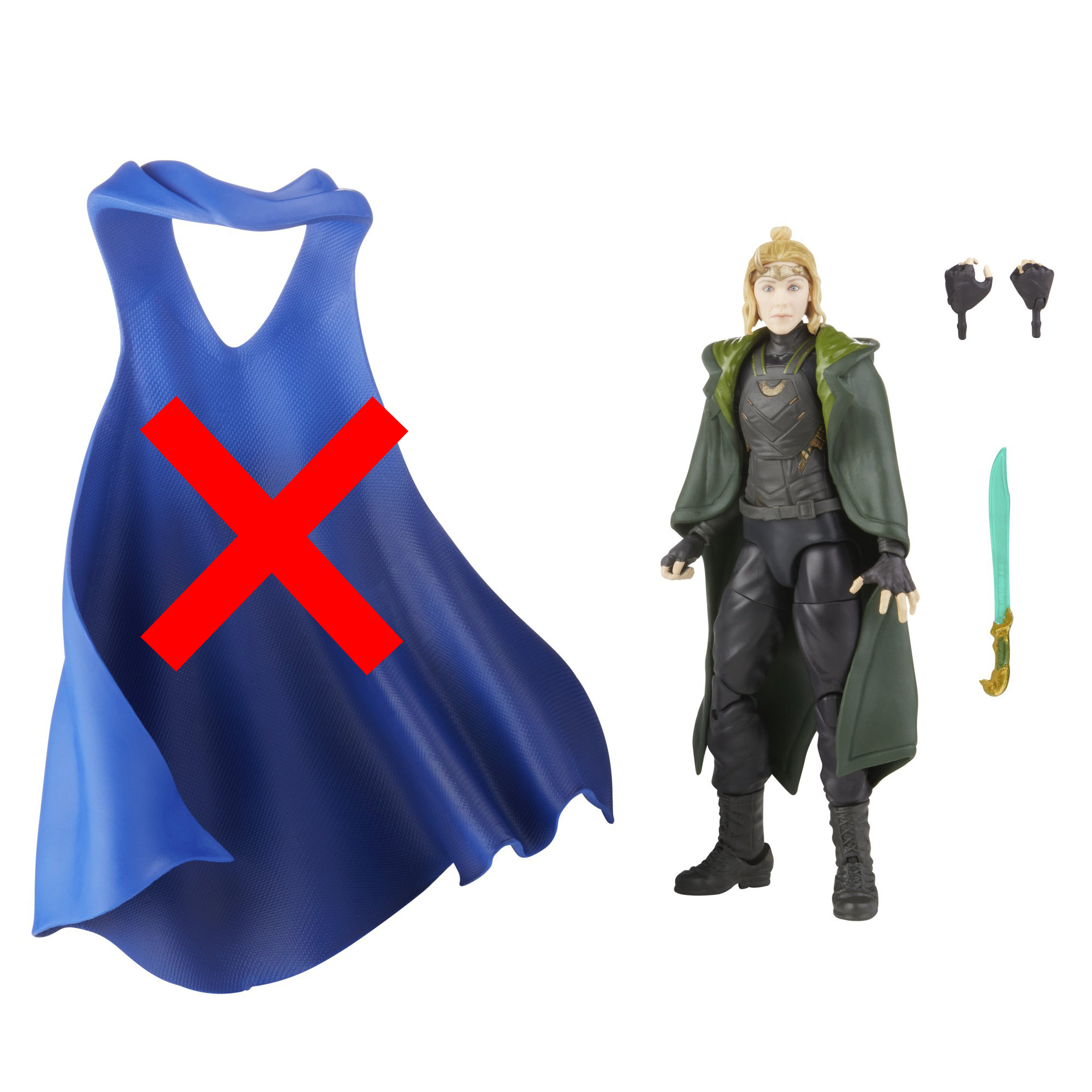 Hasbro Marvel Legends Series Sylvie (Loki Series) 6-inch Figure ฮาสโบร มาร์เวล เลเจนด์ ซีรี่ย์ส หุ่นโมเดลฟิกเกอร์ ซิลวี่ (ซีรีย์ส โลกิ) ขนาด 6 นิ้ว (No BAF) ลิขสิทธิ์แท้