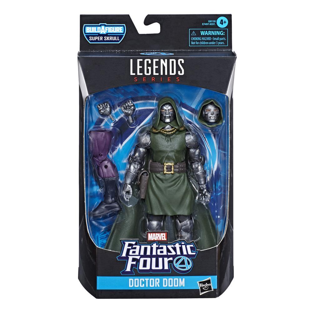 Hasbro Marvel Legends Series Fantastic Four Doctor Doom 6-Inch Action Figure ฮาสโบร มาร์เวล เลเจนด์ แฟนแทสติก โฟร์ หุ่นโมเดลฟิกเกอร์ ด็อกเตอร์ดูม ขนาด 6 นิ้ว ลิขสิทธิ์แท้