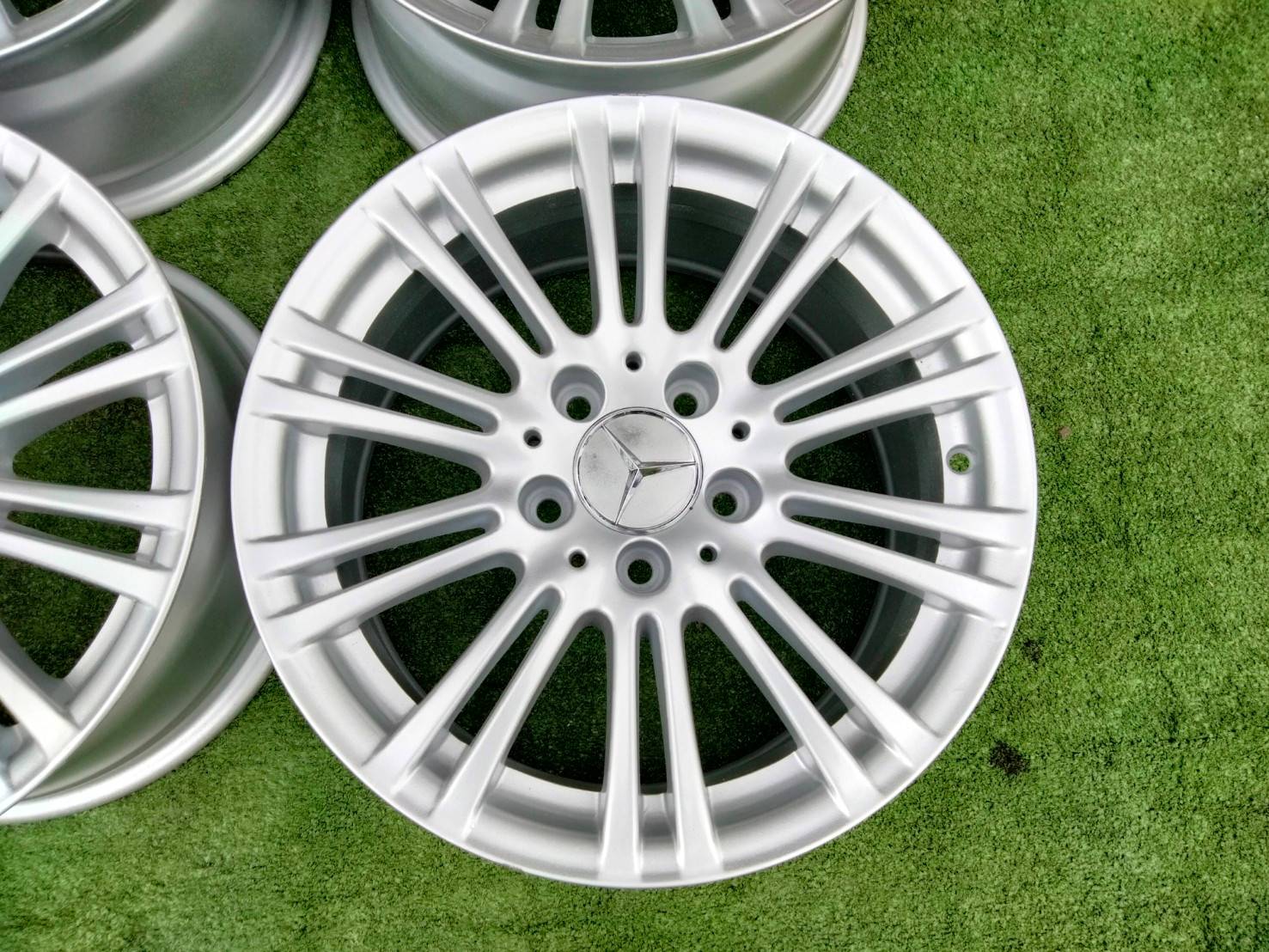 ล้อเดิม W212 10 ก้านคู่ แท้ ขอบ 16"