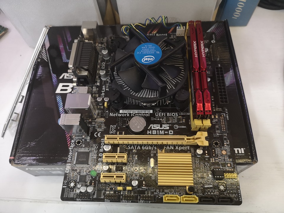 i3-4150 + ASUS H81M-D