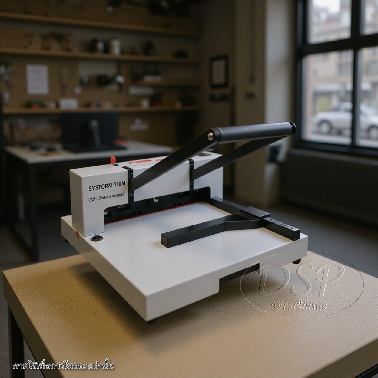 ขายถูก SYSFORM 310M: เครื่องตัดกระดาษมือโยก พร้อมแสงเล็งเส้นตัด | ตัดคม แม่นยำสูงสุด 30 มม. (300 แผ่น) ประกันศูนย์