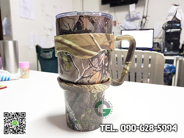 มือจับแก้วเยติ ลายพราง ขนาด 30 Oz.