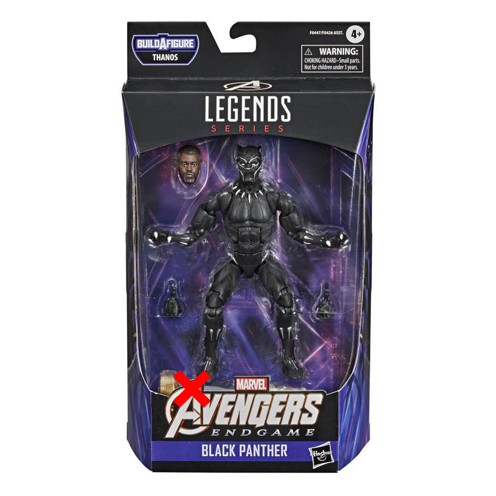 Hasbro Marvel Legends Series Avengers : Endgame Best of Wave 2020 Black Panther 6-inch Figure ฮาสโบร มาร์เวล เลเจนด์ ซีรี่ย์ส อเวนเจอร์ส หุ่นโมเดลฟิกเกอร์ แบล็ค แพนเตอร์ ขนาด 6 นิ้ว (No BAF) ลิขสิทธิ์แท้