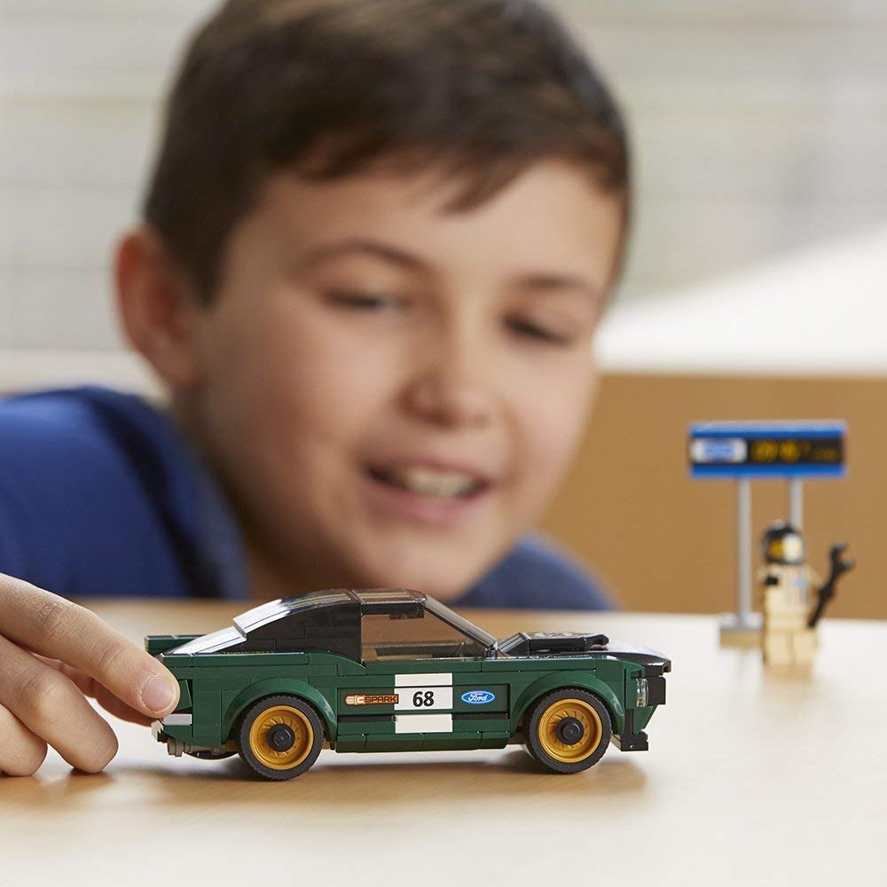 ตัวต่อเสริมทักษะ LEGO ชุด SPEED CHAMPIONS - 1968 Ford Mustang Fastback รุ่น 75884