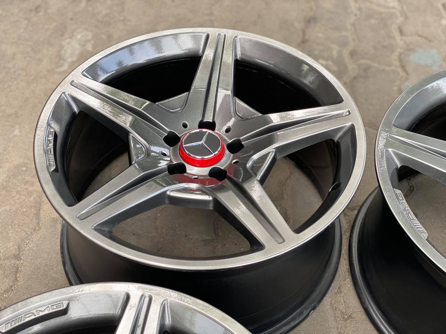 ล้อแท้ Mercedes Benz SL 550 AMG Sport R230 19 นิ้ว