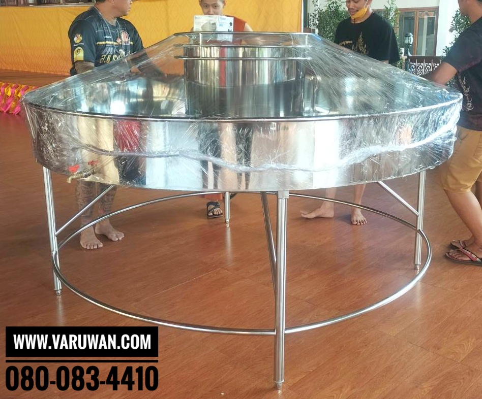 อ่างเทียนลอยน้ำสแตนเลส