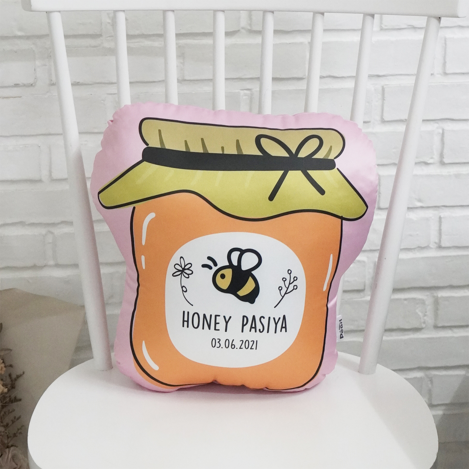 หมอนลาย น้ำผึ้ง - Honey