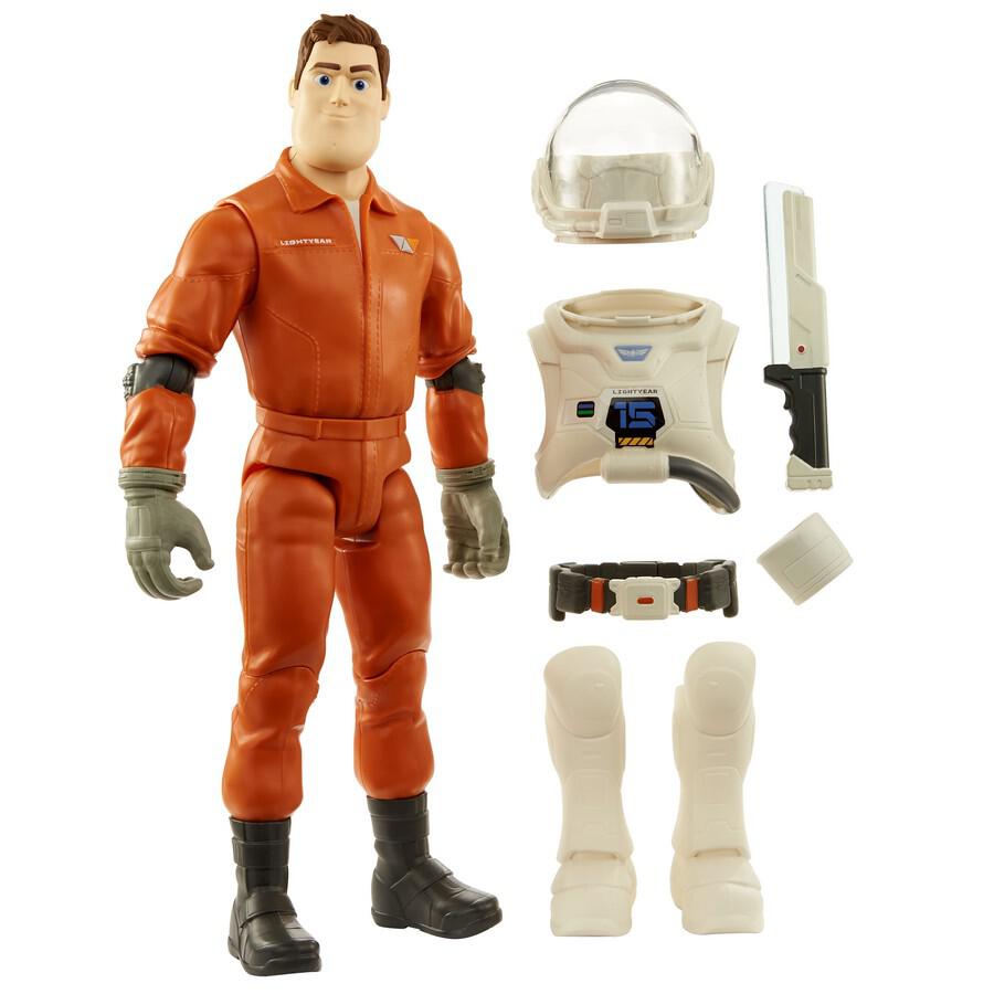 Mattel Disney Pixar Lightyear Space Ranger Gear (HHK11) แมทเทล ดิสนีย์ พิกซาร์ ไลท์เยียร์ ของเล่นแอ็กชั่นฟิกเกอร์ และอุปกรณ์แต่งชุดอวกาศ บัซ ไลท์เยียร์ ชุดสีส้ม
