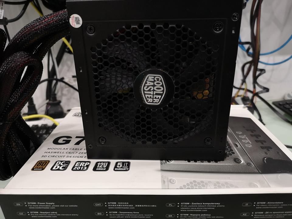 COOLERMASTER G750M Advice 07/2022