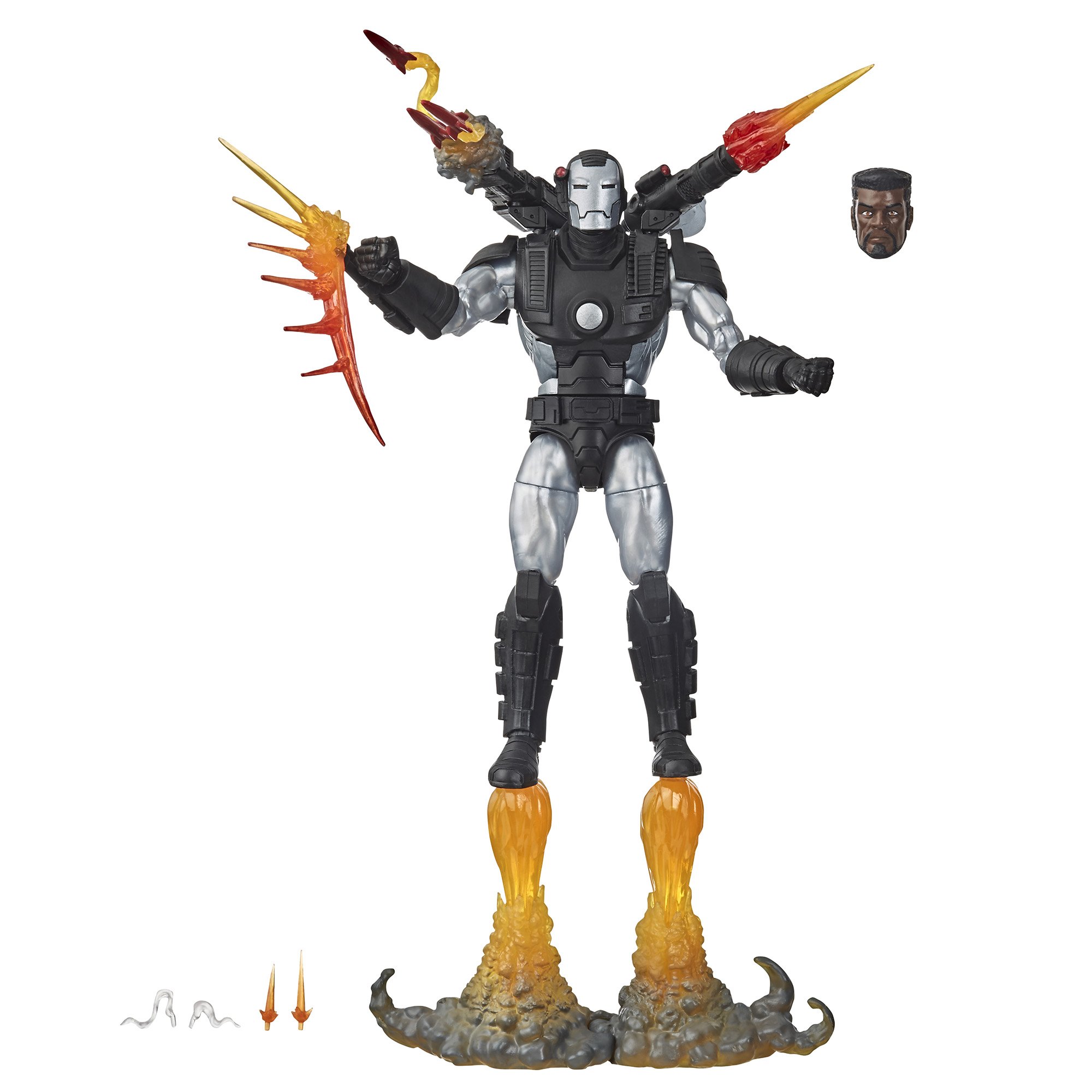 Hasbro Marvel Legends Series Deluxe War Machine Figure ฮาสโบร มาร์เวล เลเจนด์ ซีรี่ย์ส หุ่นโมเดลฟิกเกอร์ ดีลักซ์ วอร์แมชชีน ขนาด 6 นิ้ว ลิขสิทธิ์แท้