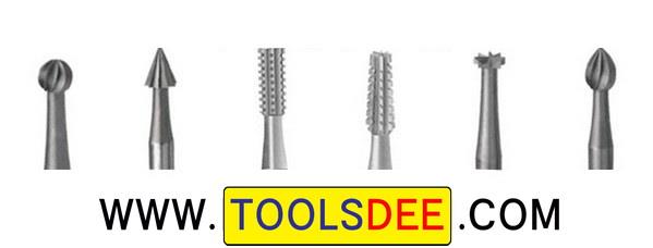 ดอกแกะสลักขนาดแกน 2.3 มิล รูปแบบหัว 6 แบบ