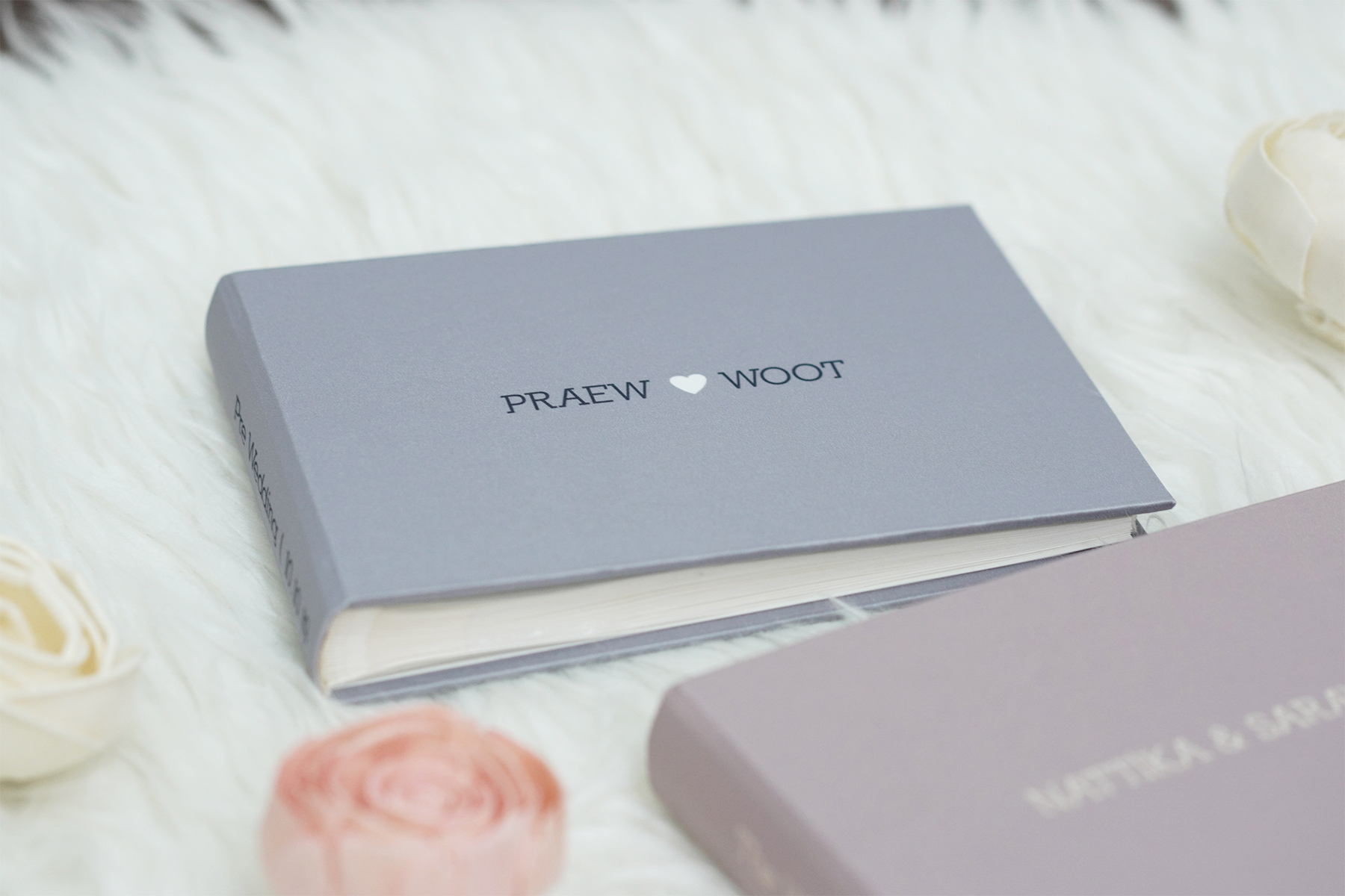อัลบั้มสั่งทำใส่ชื่อ ลาย Minimal