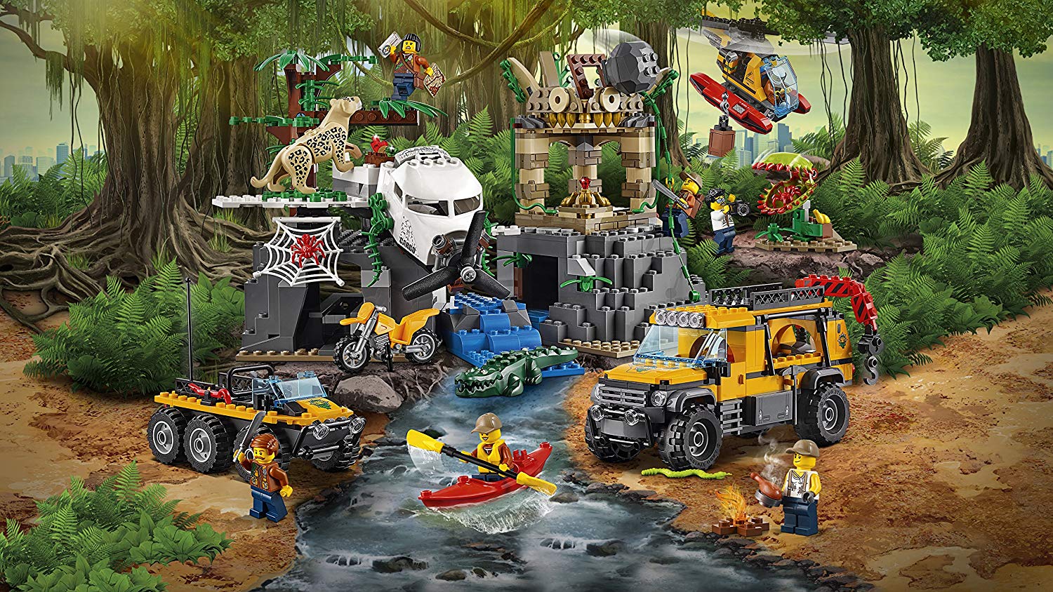 LEGO City Explorers Jungle Exploration Site รุ่น 60161