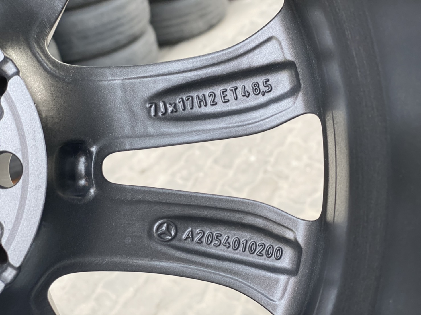 ล้อแท้ C-Class W205 17" 7.0-8.0 et+48 +54