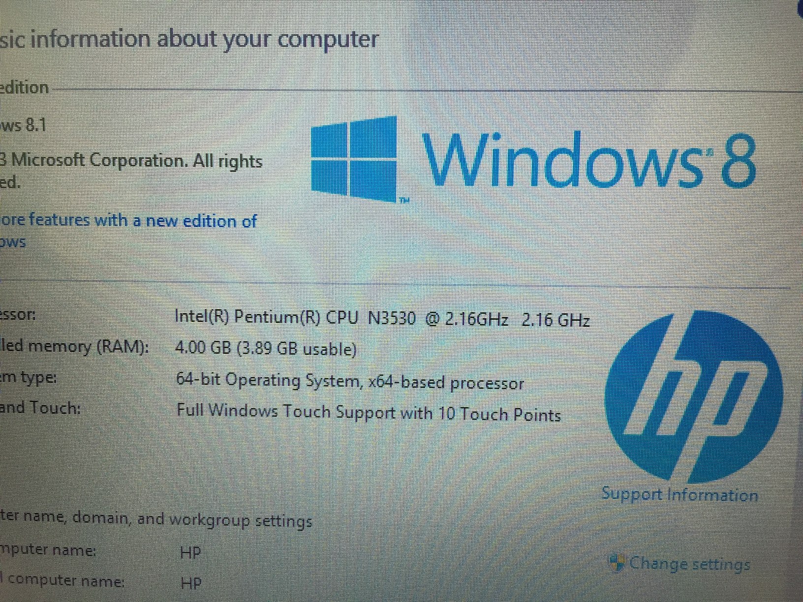 HP PAVILION 11-n026TU ทัชสกรีน