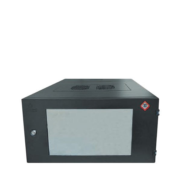 ขายถูก 19" GERMANY G2-60406N Wall Rack 6U สีดำ ลึก 40 cm. (60x40x32cm), ตู้รุ่นใหม่ สีดำ
