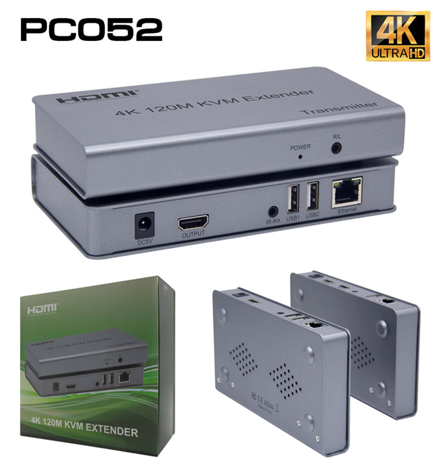 ขายถูก GLINK HDMI EXTENDER 4K 120M+USB