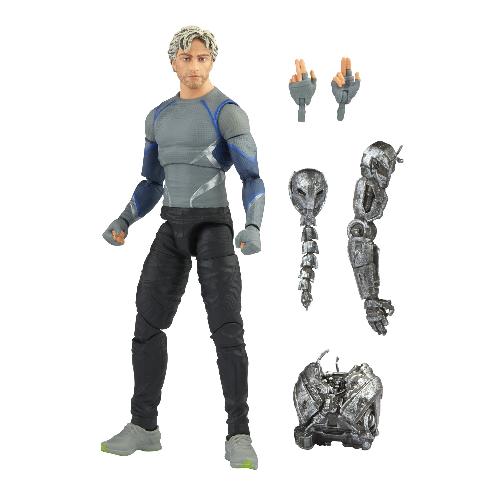 Hasbro Marvel Legends Series Quicksilver Avengers Infinity Saga 6-inch Scale Figure ฮาสโบร มาร์เวล เลเจนด์ หุ่นโมเดลฟิกเกอร์ ควิกซิลเวอร์ ขนาด 6 นิ้ว ลิขสิทธิ์แท้