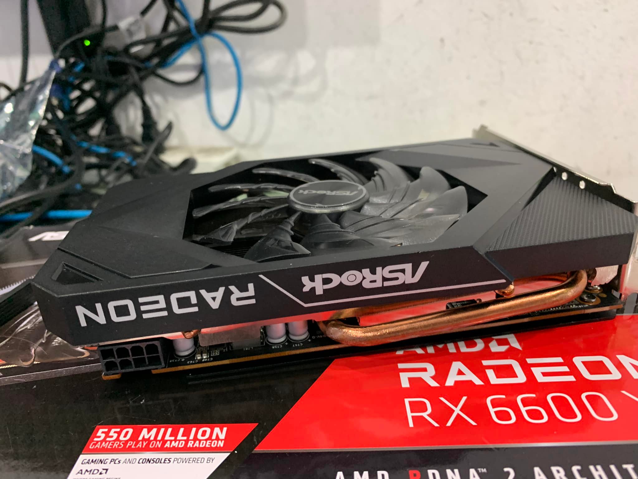 ASROCK AMD Radeon RX 6600 XT Challenger Pro 8GB OC มือสอง สภาพของใหม่ประกันเกือบ3ปี