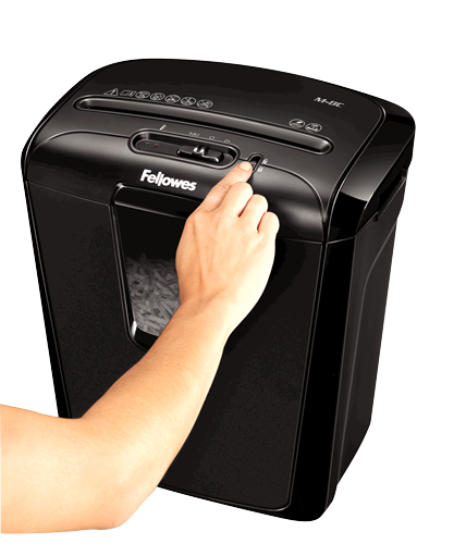 ขายถูก เครื่องทำลายเอกสาร Fellowes รุ่น M-8C ประกันศูนย์
