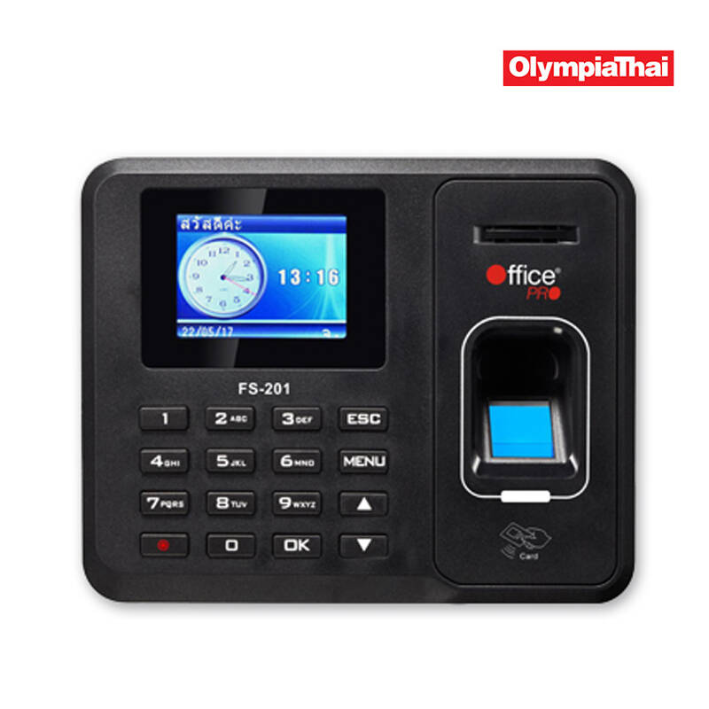 ขายถูกเครื่องสแกนลายนิ้วมือ ออฟฟิซ โปร FS201 จัดส่งฟรี