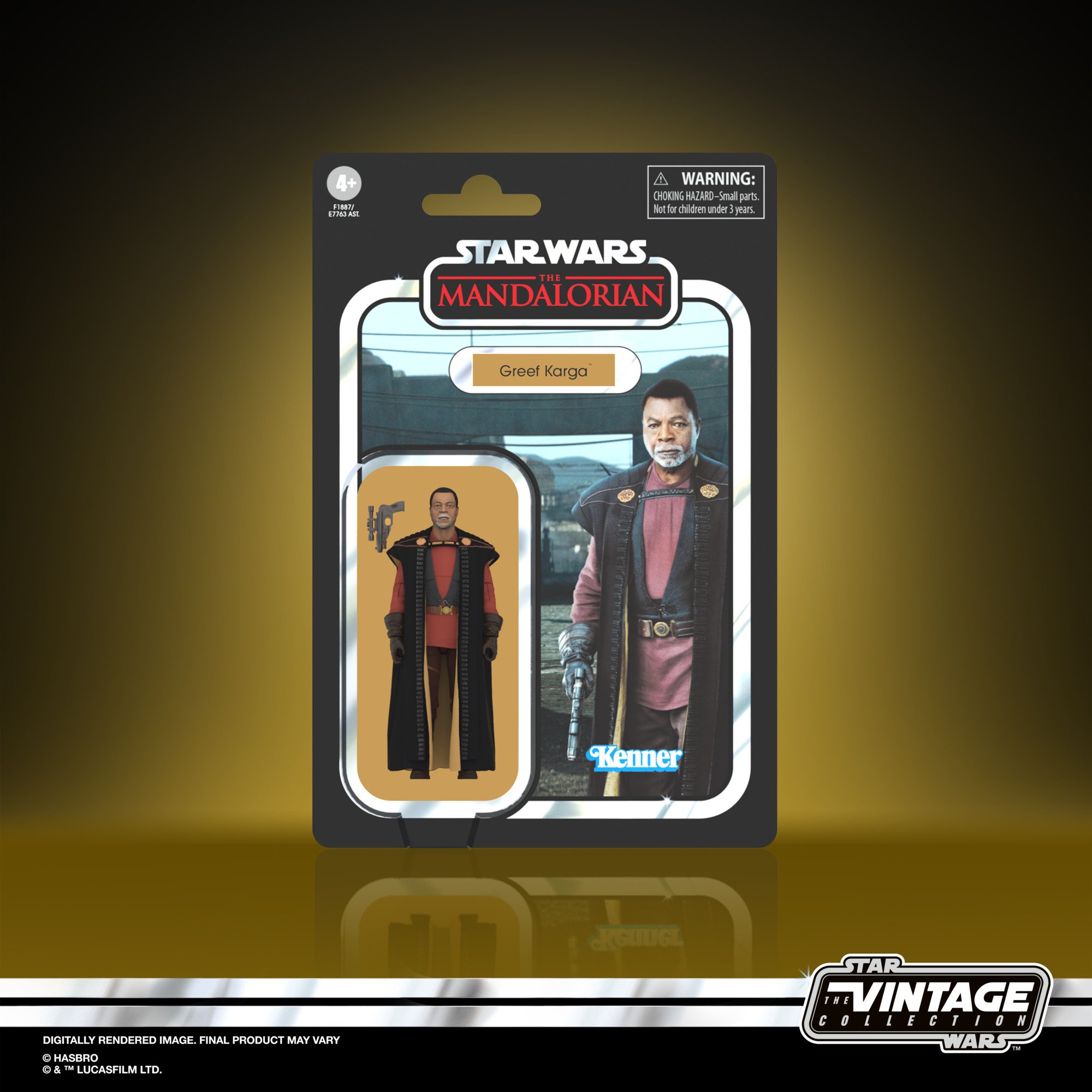 Hasbro Kenner The Vintage Collection Star Wars Greef Karga 3.75-inch-scale Action Figure ฮาสโบร สตาร์ วอร์ส หุ่นโมเดลฟิกเกอร์ กรีฟ คาร์ก้า ขนาด 3.75 นิ้ว ลิขสิทธิ์แท้