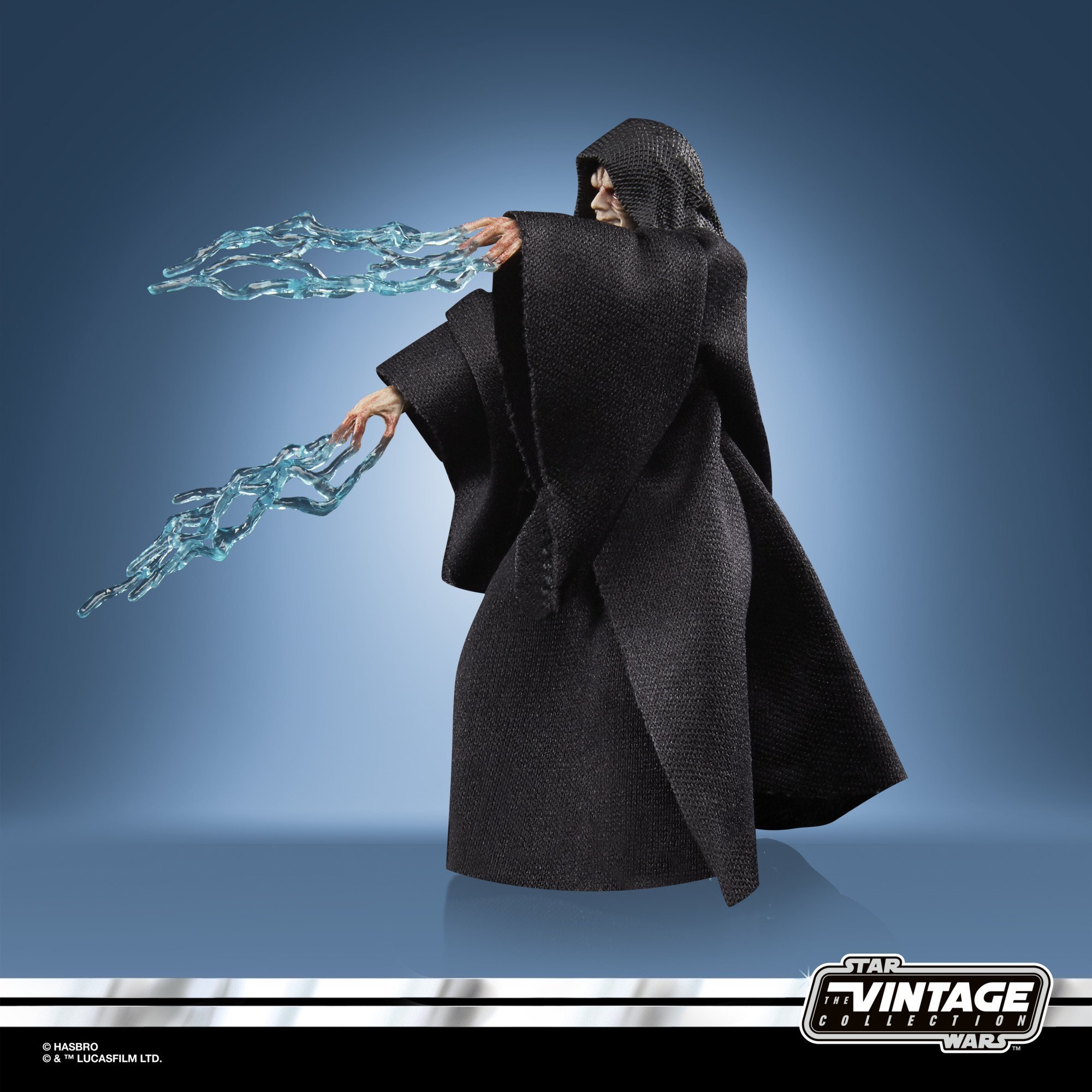 Hasbro Kenner The Vintage Collection Star Wars Emperor’s Throne Room Palpatine (SDCC 2021) 3.75-inch-scale Figure ฮาสโบร สตาร์ วอร์ส หุ่นโมเดลฟิกเกอร์ พัลพาทีน(พร้อมบัลลังก์ และหน้าต่างแบล็คกราวน์) ขนาด 3.75 นิ้ว ลิขสิทธิ์แท้