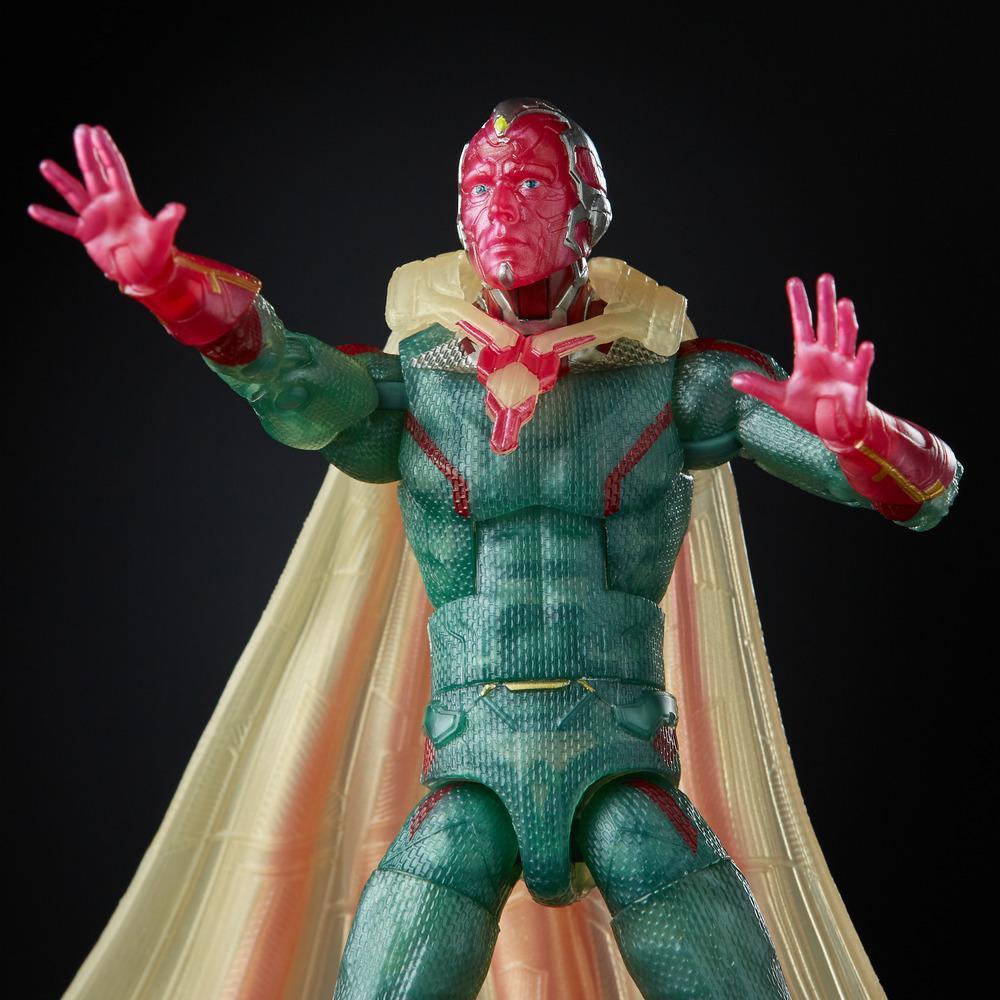 Hasbro Marvel Legends Series Avengers : Endgame 6-inch Vision Figure ฮาสโบร มาร์เวล เลเจนด์ ซีรี่ย์ส อเวนเจอร์ส หุ่นโมเดลฟิกเกอร์ วิชั่น ขนาด6 นิ้ว ลิขสิทธิ์แท้