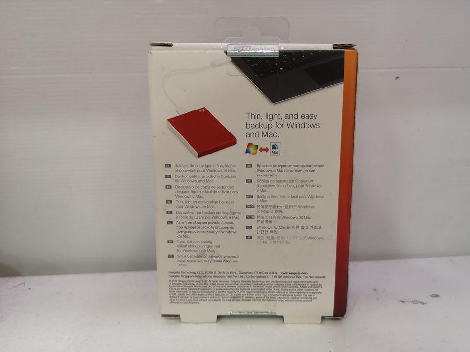 External Harddisk 2TB Seagate Backup Plus 2.5" USB 3.0 Black