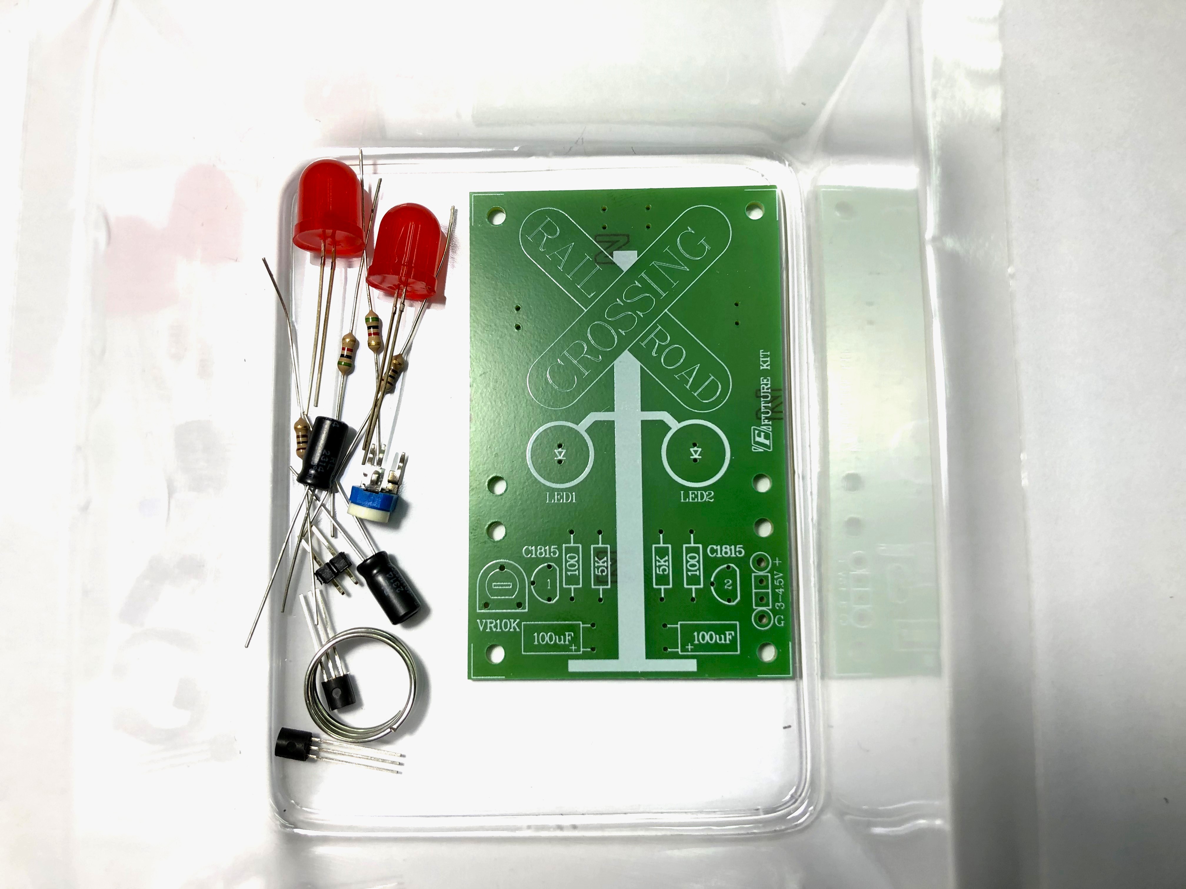 Futurekit FK1912 ไฟกระพริบข้ามทางรถไฟ