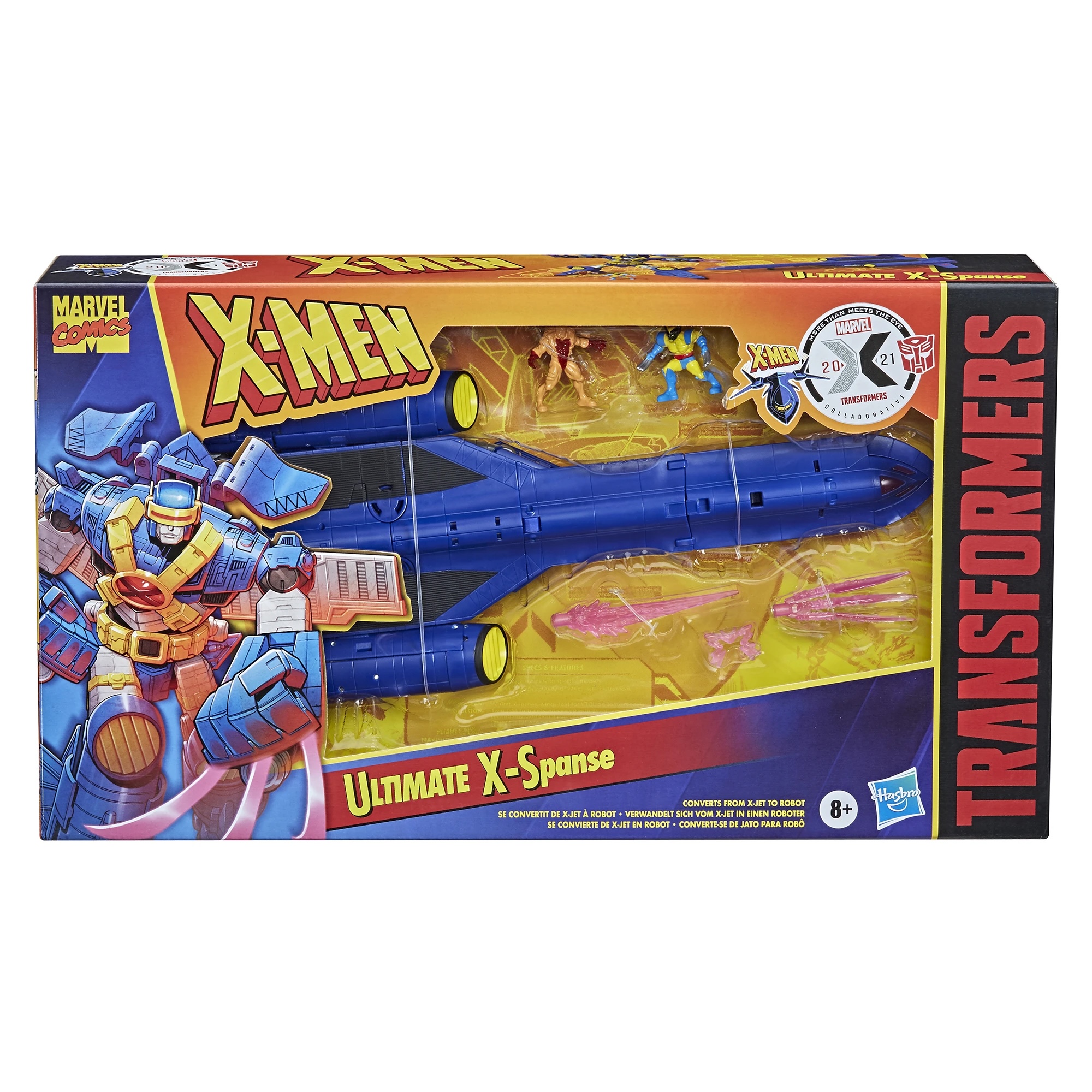 Hasbro Transformers Generations Collaborative: Marvel Comics X-Men Mash-Up, Ultimate X-Spanse ฮาสโบร ทรานสฟอเมอร์ส เจเนอเรชั่น คอลแลปส์ มาร์เวล คอมมิคส์ เอ๊กซ์-เมน แมช-อัพ อัลติเมท เอ๊กซ์-สแพนซ์ ขนาด 8.5 นิ้ว ลิขสิทธิ์แท้