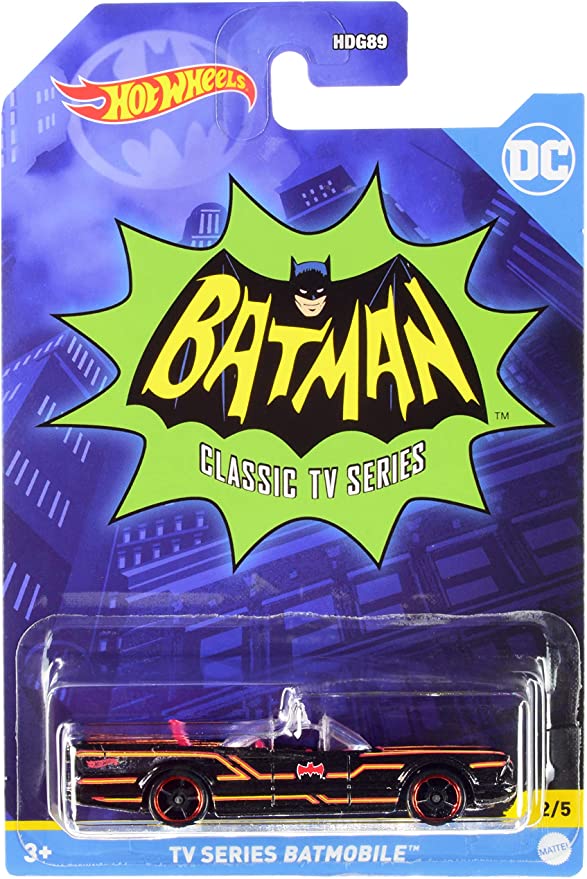 โมเดลรถแบทแมนฮอทวีล Hot Wheels Batman Series (2022) - TV Series Batmobile (2/5)