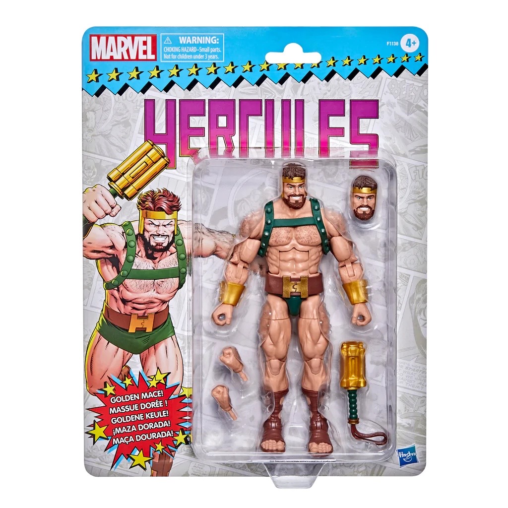 Hasbro Marvel Legends Series Hercules 6-inch Figure ฮาสโบร มาร์เวล เลเจนด์ ซีรี่ย์ส หุ่นโมเดลฟิกเกอร์ เฮอร์คิวลีส ขนาด 6 นิ้ว ลิขสิทธิ์แท้