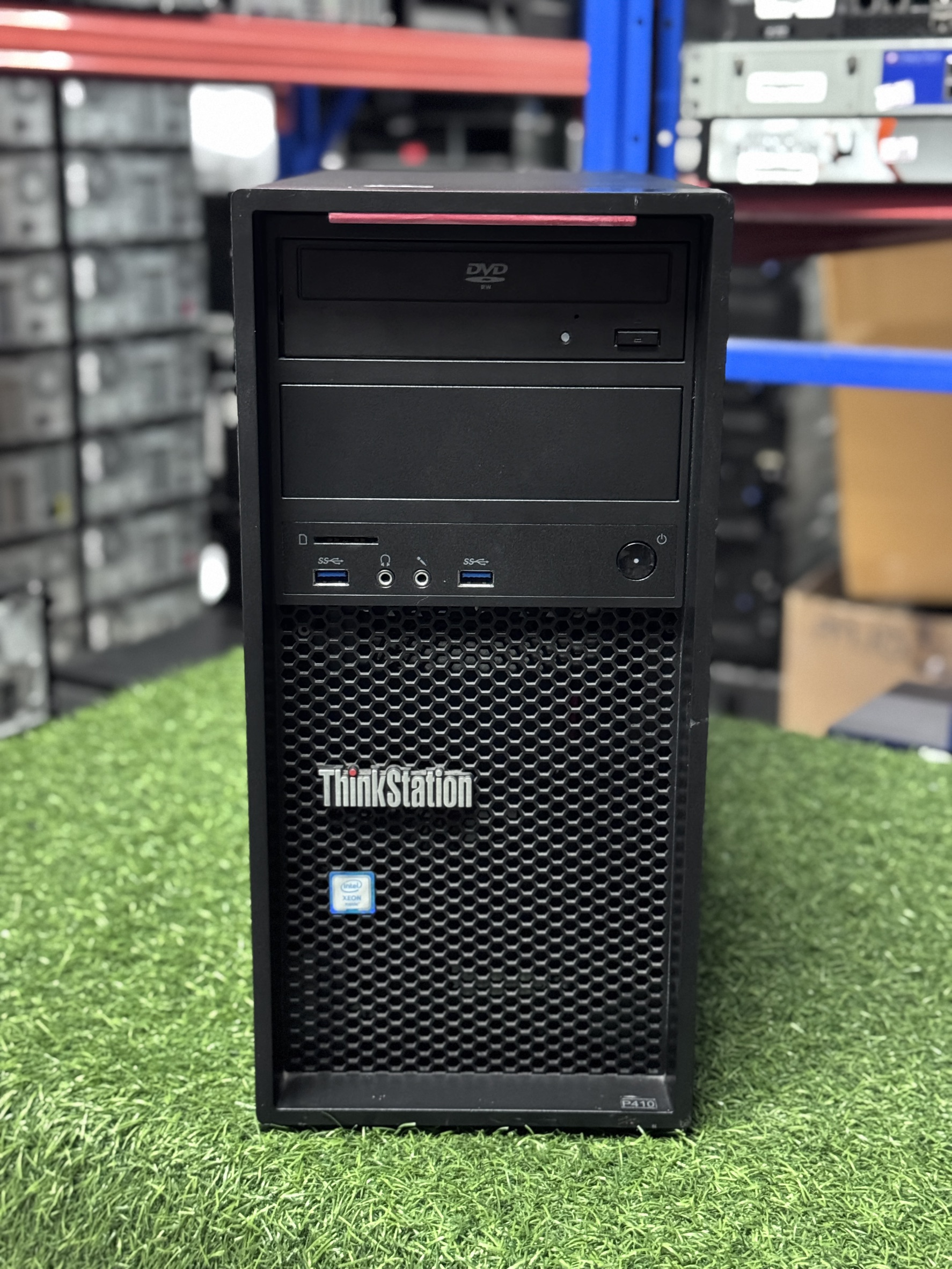 คอมพิวเตอร์ Workstation Lenovo ThinkStation P410 MT Xeon E5-2660v4 Ram 32GB SSD 256GB Quadro P400 2GB GDDR5