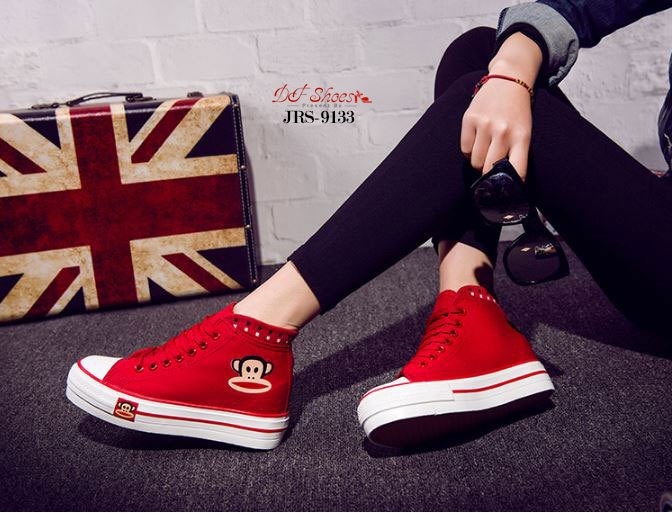 รองเท้าผ้าใบ Style Paul Frank (สีขาว)