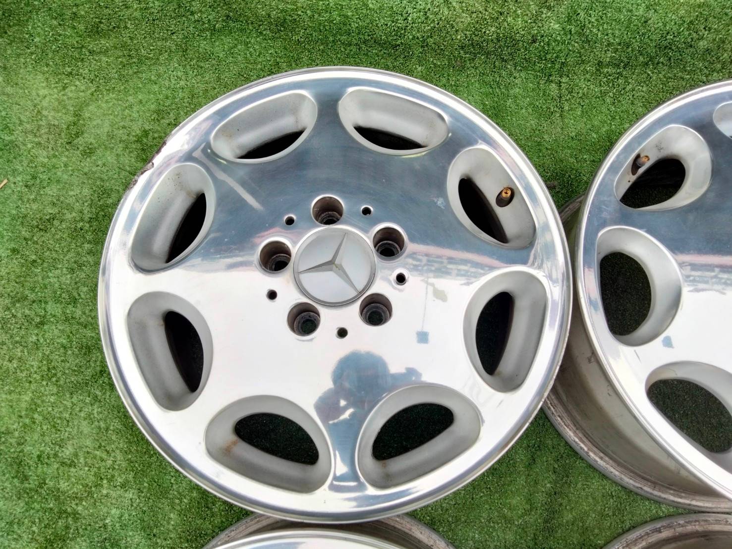 ล้อแท้ 8ช่อง ล้อเดิม W140