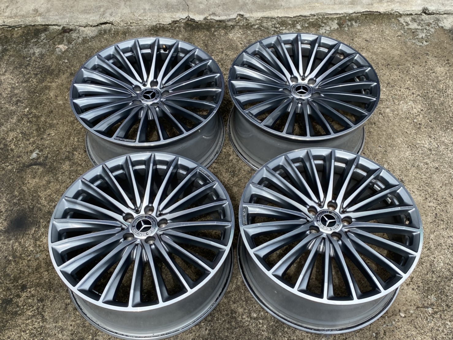 ล้อเบนซ์แท้ Benz CLS C257 AMG 20" Multispoke