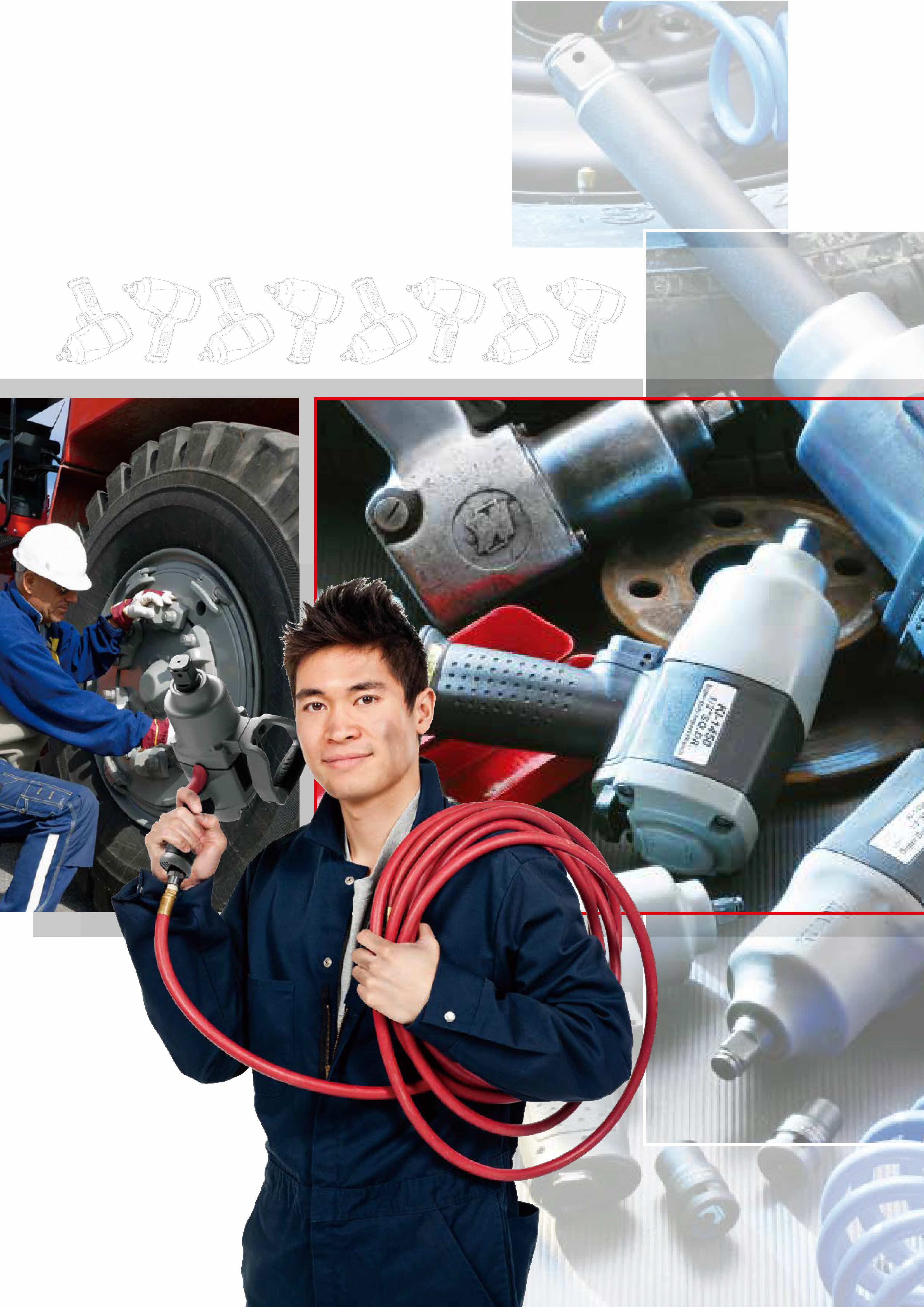 Air Impact Wrenches 1/2" SQ.DR. / บ็อกลมแบบกระแทก ขนาด 1/2 นิ้ว KUANI Model : KI-850 / Bolt Size : M14 [General Duty]