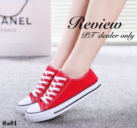 พร้อมส่ง : รองเท้า Converse Slim (สีน้ำเงิน)